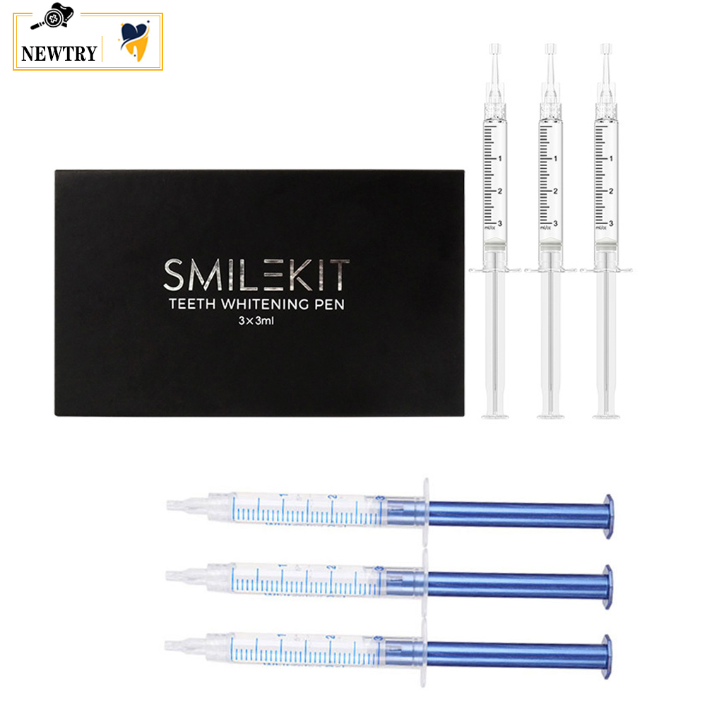 Teeth Whitening Price - เจลฟอกสีฟันพร้อมกล่องของขวัญบูติกเข็มฉีดยาเจลคาร์บาไมด์44% เปอร์ออกไซด์ฟอกสีฟันน้ำยาทำความสะอาดช่องปากดูแลสุขอนามัยปากกาขาว
