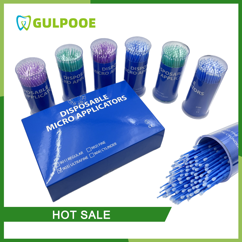 Teeth Whitening Brush - GULPOOE ทิ้ง Micro แปรงทันตกรรม Micro แปรง