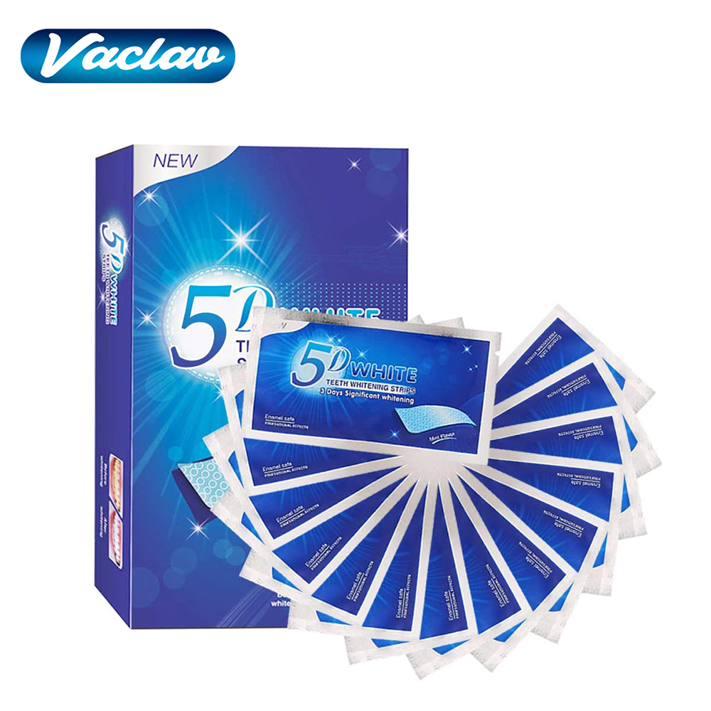 Teeth Whitening Price - แผ่นฟอกสีฟันขาว 5D ไวท์เทนนิ่ง สตริปเจลฟอกสีฟัน ช่วยขจัดคราบกาแฟจากการสูบบุหรี่ ชุดฟอกสีฟันสำหรับใช้ในบ้านที่มีประสิทธิภาพ