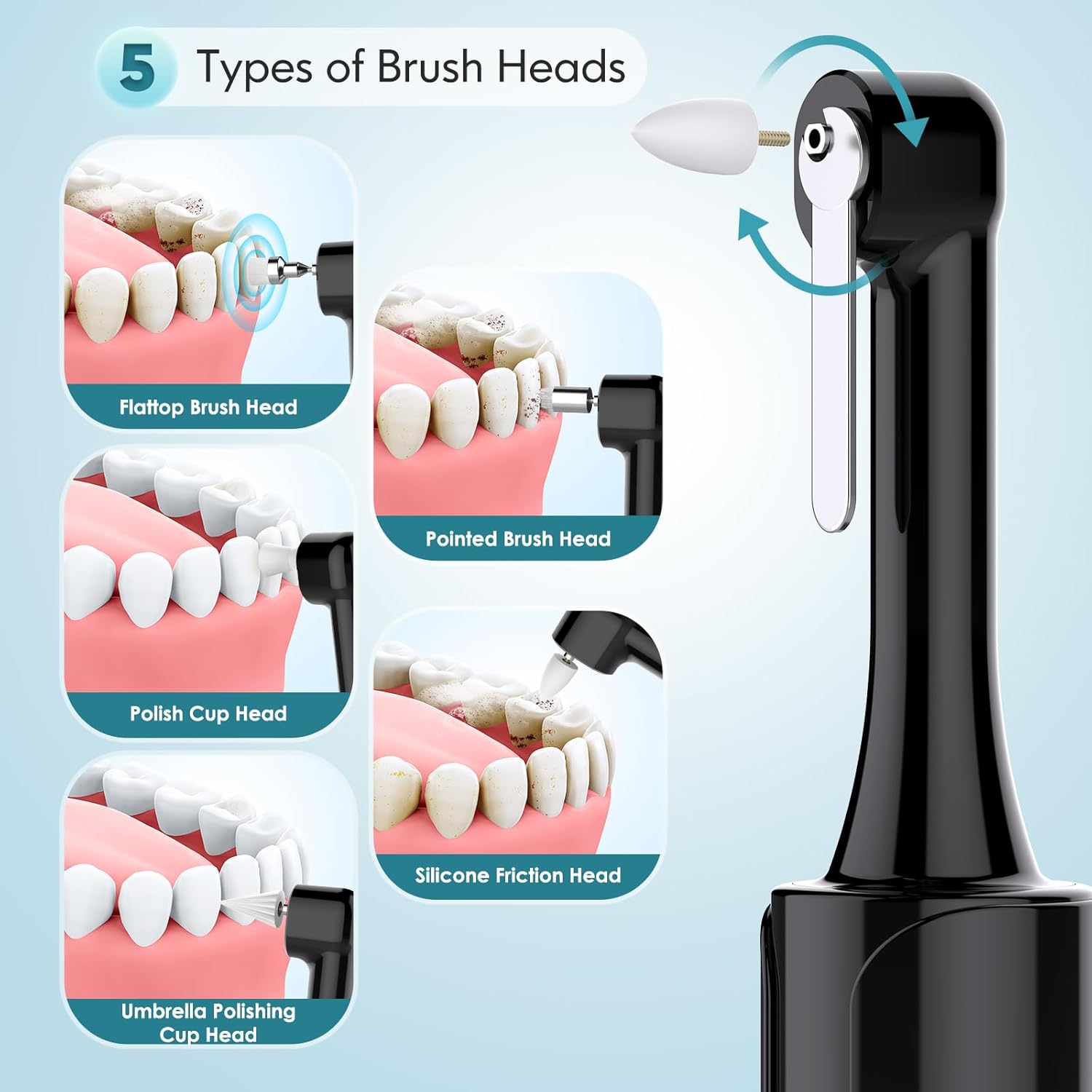 เครื่องขัดฟัน เครื่องขัดฟันแบบ - Teeth Whitening Or Tooth Whitening บทวิจารณ์และราคา