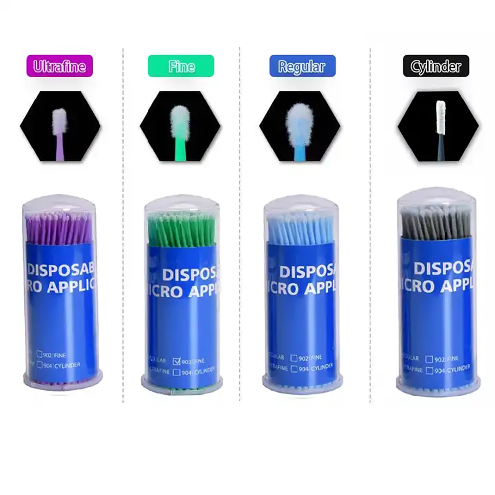 PIORPOY100Pcs/ขวดแปรงไมโครแบบใ - Teeth Whitening Brush บทวิจารณ์และราคา