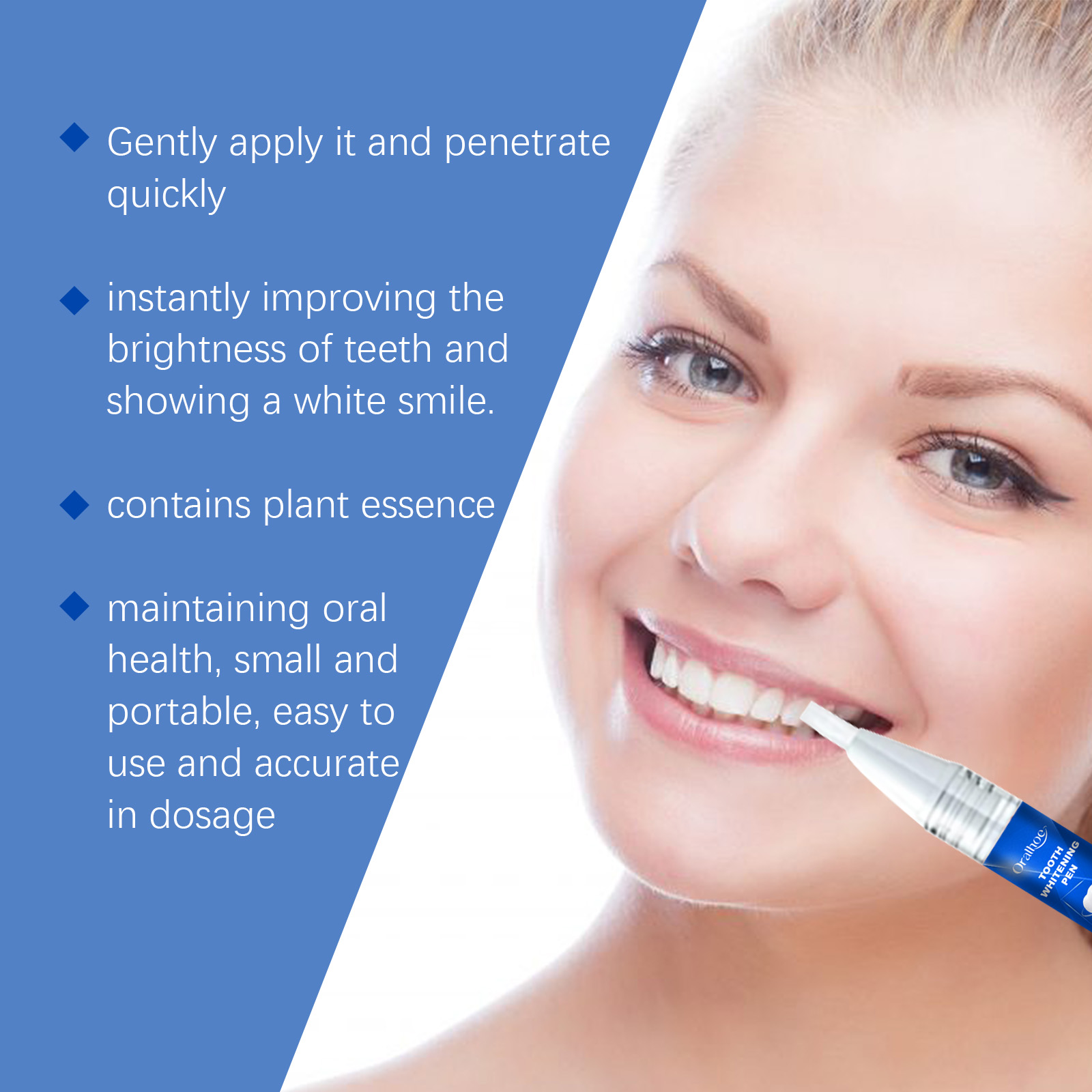ปากกาทำความสะอาดฟัน เจลทำความส - Teeth Whitening App บทวิจารณ์และราคา
