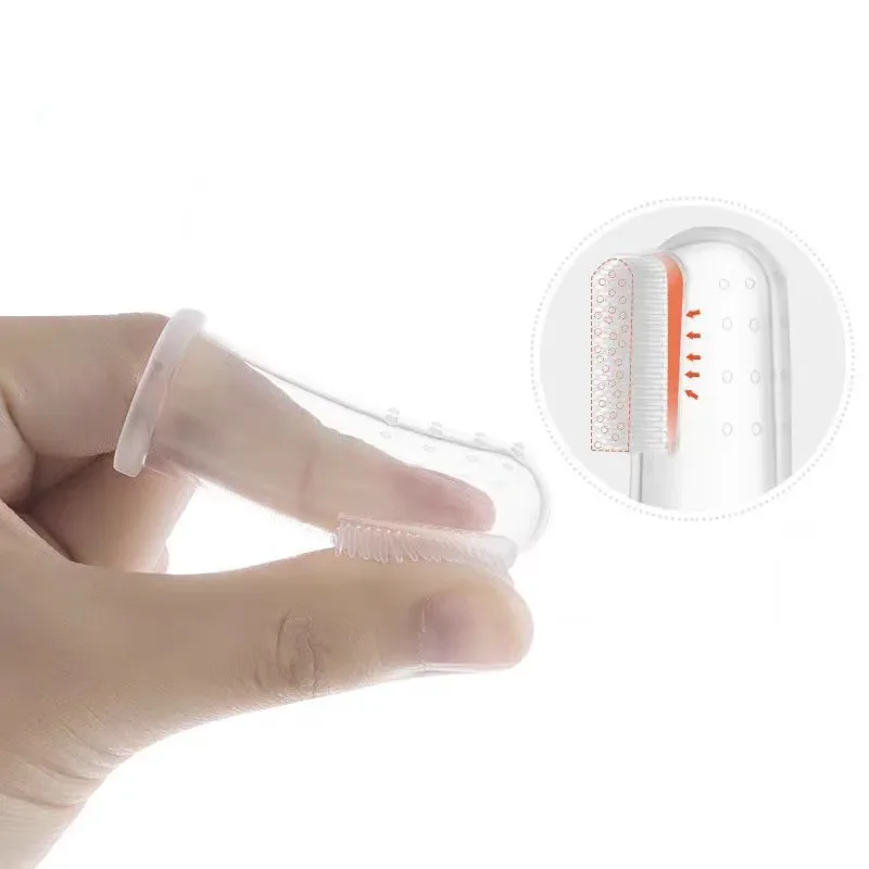 ซิลิโคนสัตว์เลี้ยง Finger Cuff - Teeth Whitening Brush บทวิจารณ์และราคา