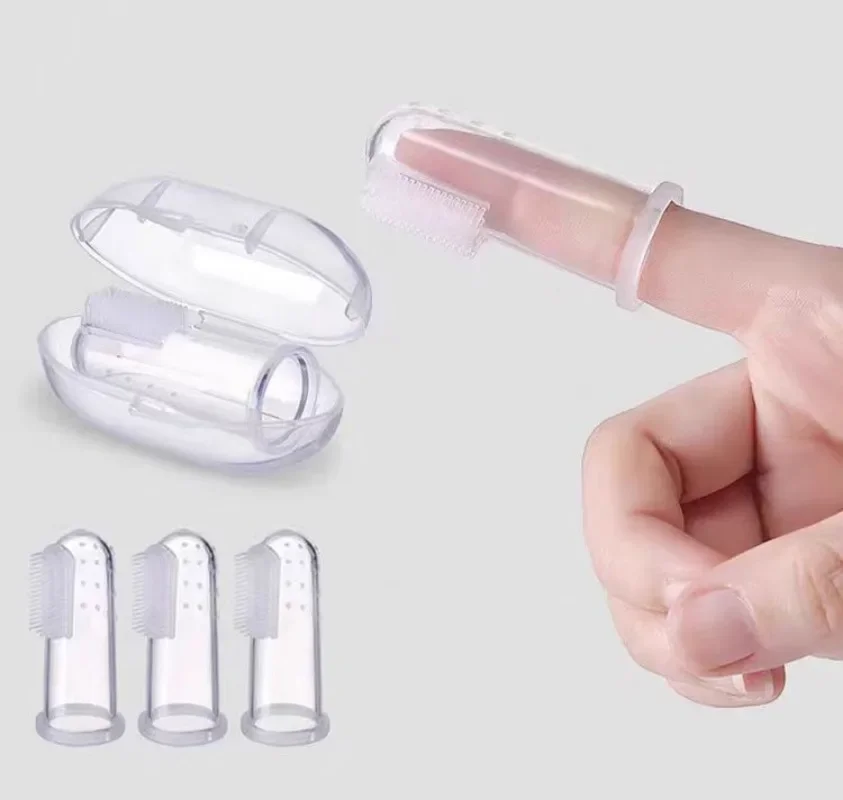 ซิลิโคนสัตว์เลี้ยง Finger Cuff - Teeth Whitening Brush บทวิจารณ์และราคา