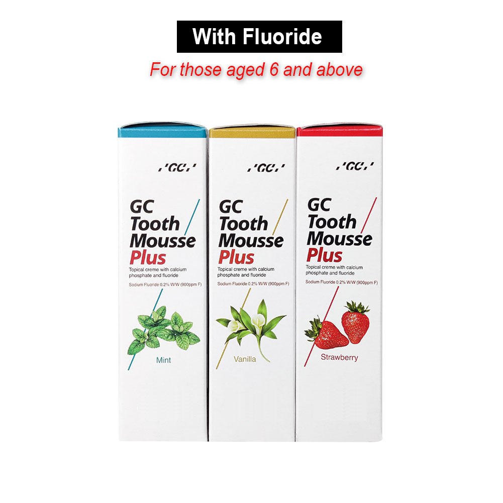 ญี่ปุ่น GC ฟัน Mousse Plus Den - Teeth Whitening Japan บทวิจารณ์และราคา