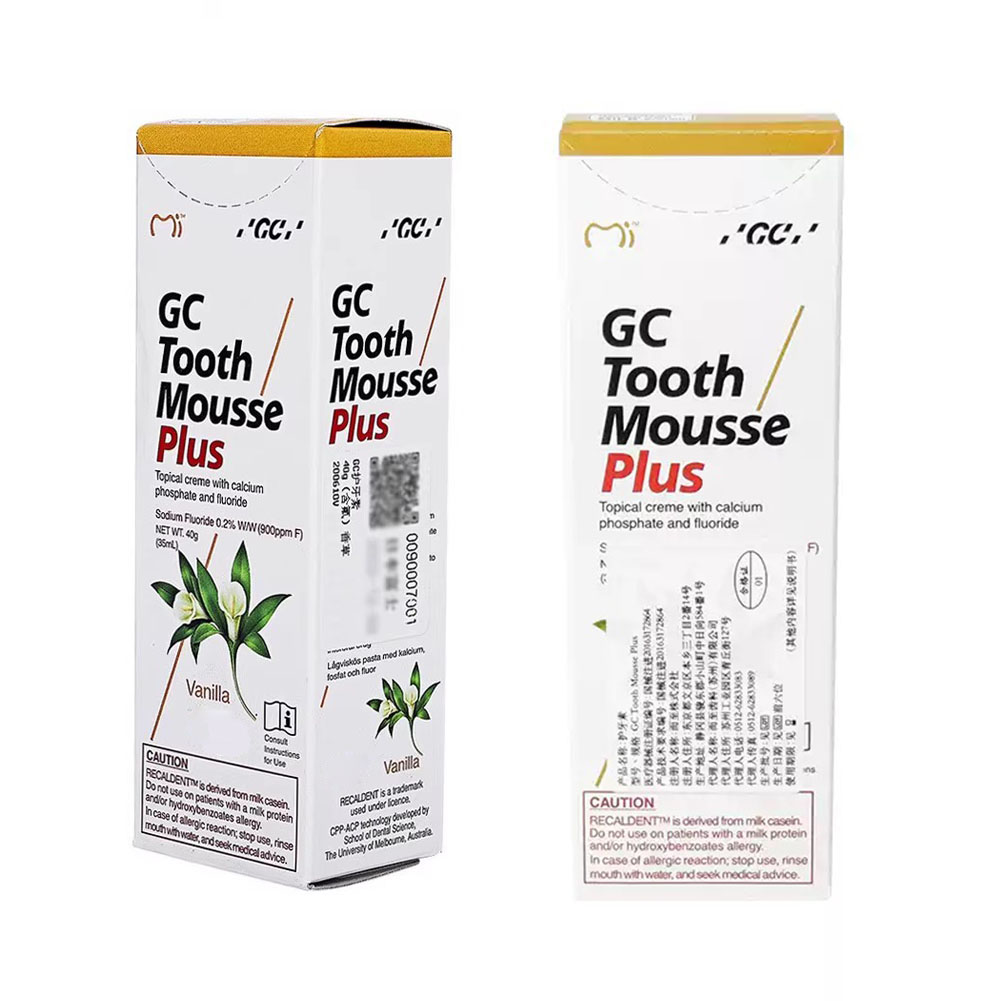 ญี่ปุ่น GC ฟัน Mousse Plus Den - Teeth Whitening Japan บทวิจารณ์และราคา