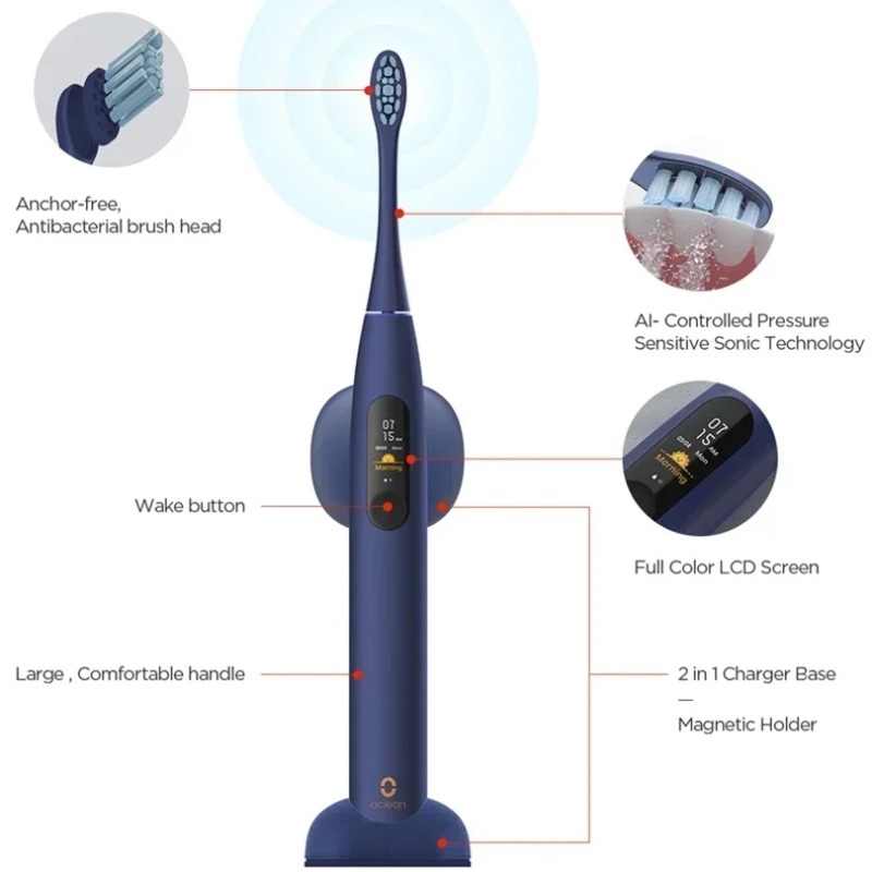 โอคลีน เอ็กซ์ โปร โซนิคแปรงสีฟ - Teeth Whitening App บทวิจารณ์และราคา
