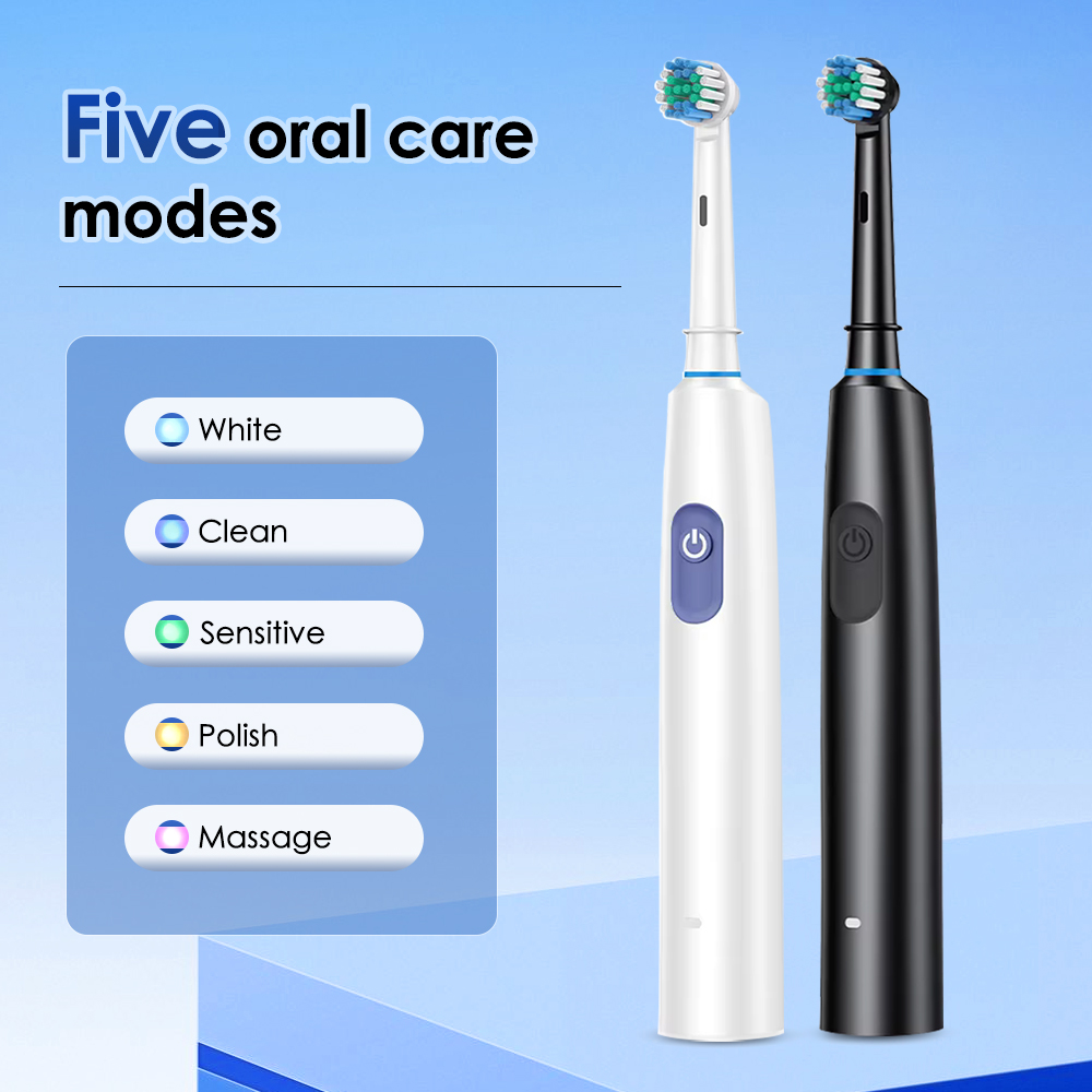 แปรงสีฟันไฟฟ้าโรตารีแบบชาร์จไฟ - Teeth Whitening Or Tooth Whitening บทวิจารณ์และราคา