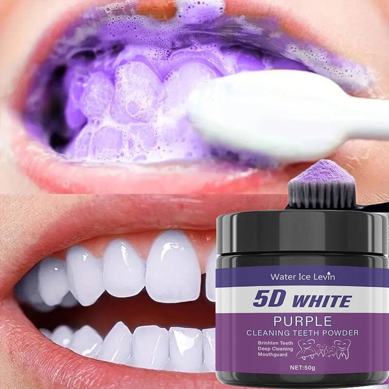 ผงฟอกฟันขาว 5D สูตรสดชื่นมิ้นต - Teeth Whitening Oil Pulling บทวิจารณ์และราคา