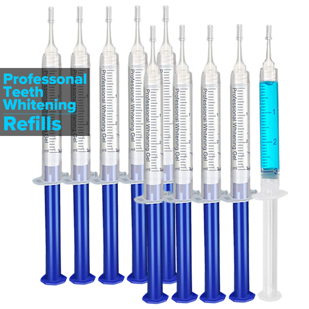 เจลฟอกสีฟันแบบเติม หลอดฉีดยาเจ - Teeth Whitening Price บทวิจารณ์และราคา
