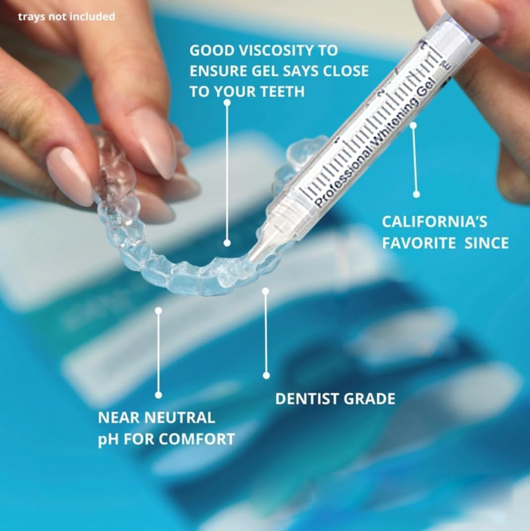 เจลฟอกสีฟันแบบเติม หลอดฉีดยาเจ - Teeth Whitening Price บทวิจารณ์และราคา