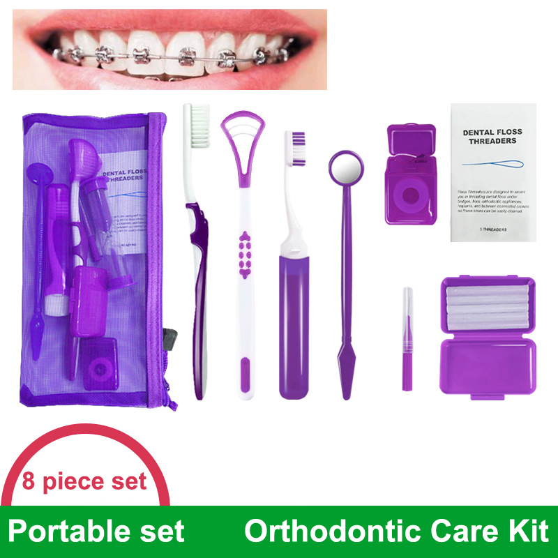 ชุดแปรงทำความสะอาดฟัน 8 ชิ้น/ช - Teeth Whitening Brush บทวิจารณ์และราคา