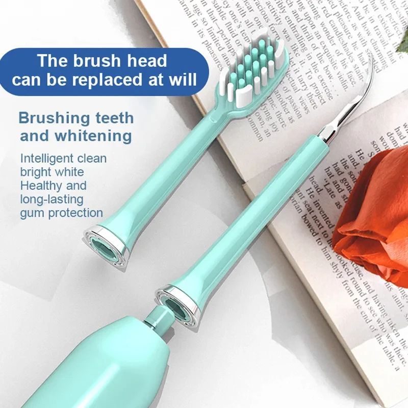 แปรงสีฟันไฟฟ้าเครื่องทำความสะอ - Teeth Whitening Or Tooth Whitening บทวิจารณ์และราคา