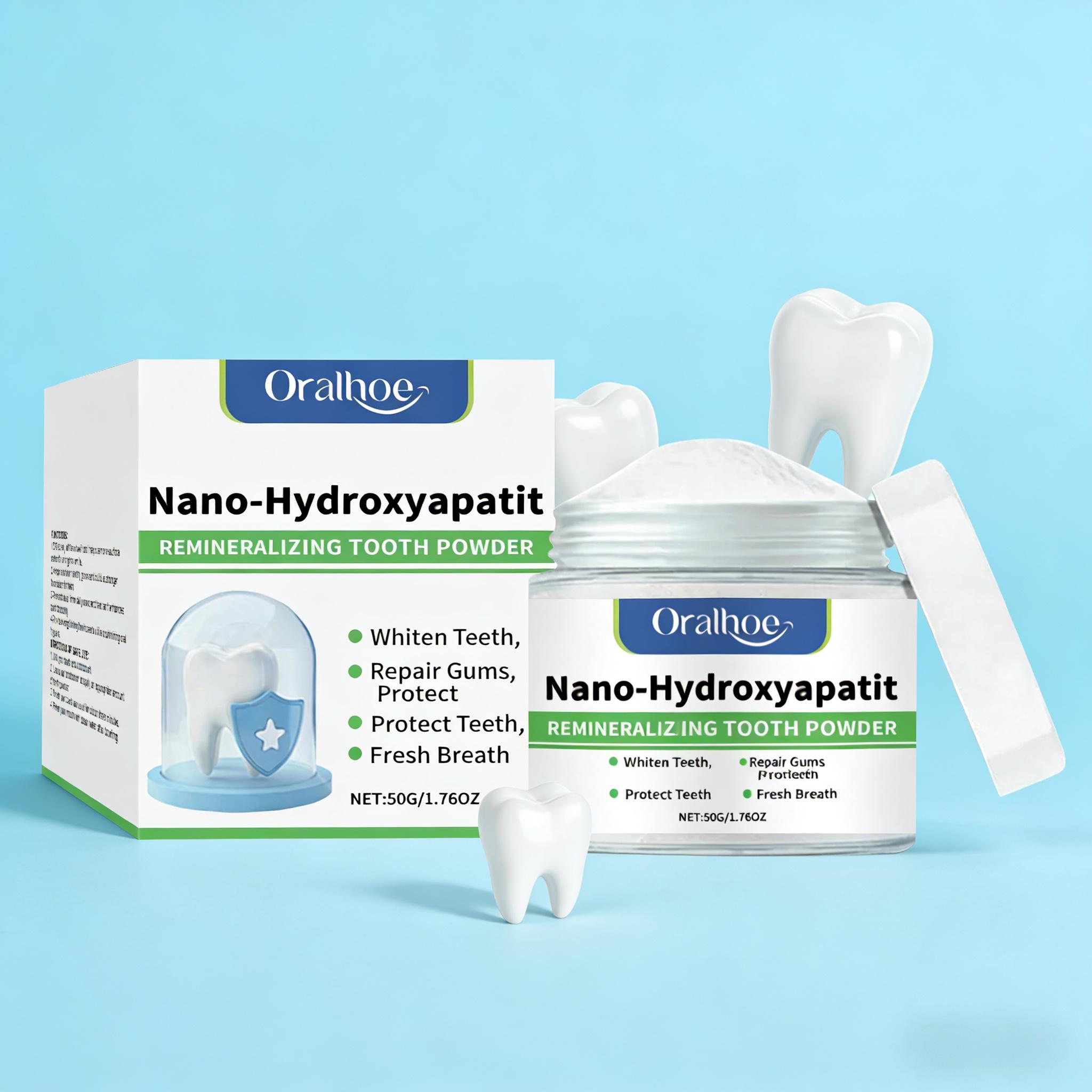 ผงฟอกสีฟัน Oralhoe ทำความสะอาด - Teeth Whitening Ingredients บทวิจารณ์และราคา