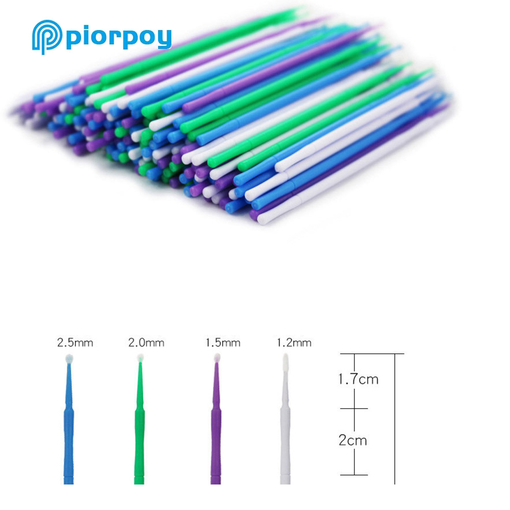 PIORPOY 400 ชิ้น/กล่อง แปรงไมโ - Teeth Whitening Brush บทวิจารณ์และราคา