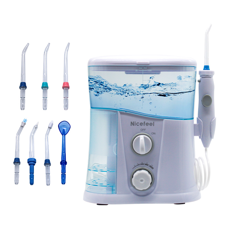 1000ml Oral Irrigator น้ํา Flo - Teeth Whitening Or Tooth Whitening บทวิจารณ์และราคา