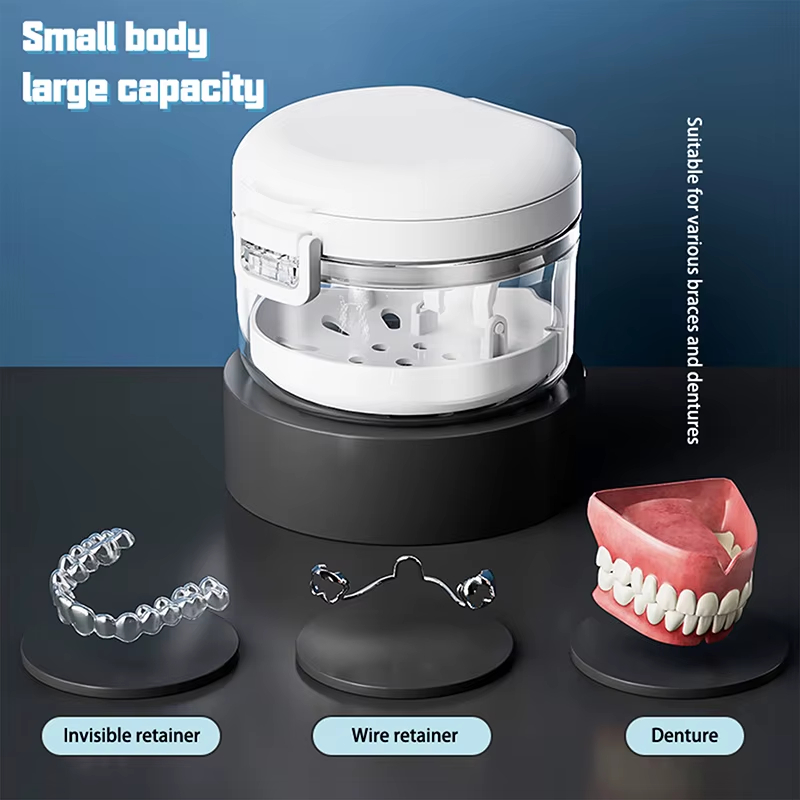 กล่องใส่รีเทนเนอร์แบบพกพา กล่อ - Teeth Whitening Brush บทวิจารณ์และราคา